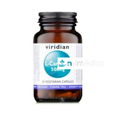 L-CARNITINA 500MG 30CAP.VEG. VIRIDIAN