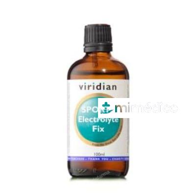 SPORTS ELECTROLYTE FIX 100ML. VIRIDIAN