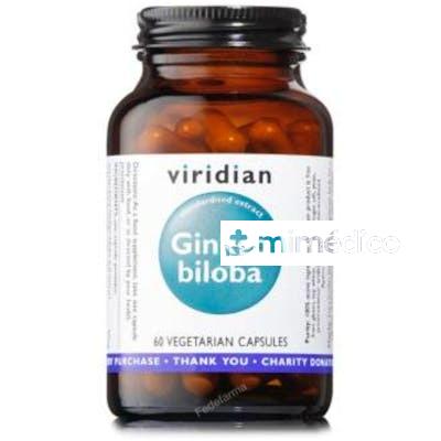 GINKGO BILOBA EXT. ESTANDARIZADO DE HOJA 60CAP.VEG VIRIDIAN