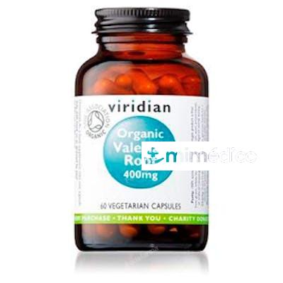 VALERIANA ORGANICA RAIZ 400MG 60VCAP. VIRIDIAN