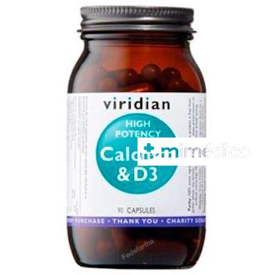 CALCIO-D3 ALTA POTENCIA 90CAP. VIRIDIAN