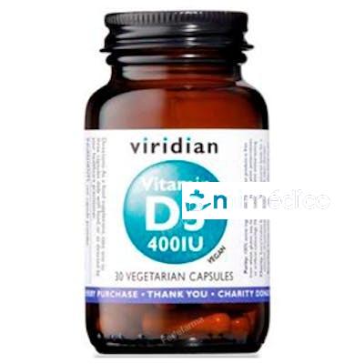 VITAMINA D3 400UI 30CAP. VIRIDIAN