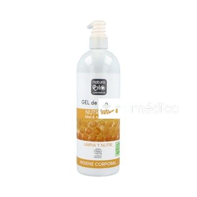 GEL DE DUCHA NUTRITIVO MIEL-AVENA 740ML. BIO NATURABIO COSMETICS