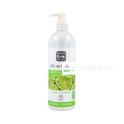 GEL DE DUCHA REVITALIZANTE LIMON-ALOE 740ML. BIO NATURABIO COSMETICS