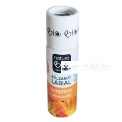 BALSAMO LABIAL NUTRITIVO CALENDULA-VAINILLA 9,5GR. NATURABIO COSMETICS