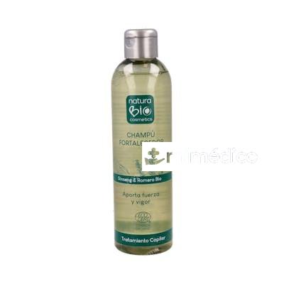 CHAMPU TRATAMIENTO FORTALECEDOR GINSENG-ROMERO 250 NATURABIO cosmetics