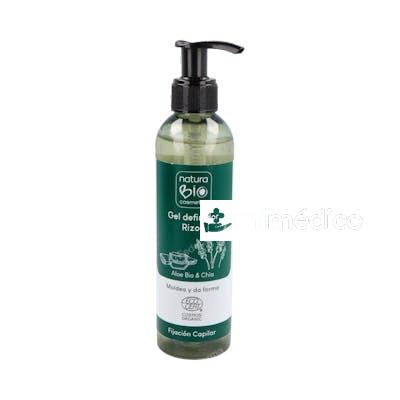 GEL DEFINIDOR DE RIZOS ALOE-CHIA 200ML. BIO NATURABIO COSMETICS