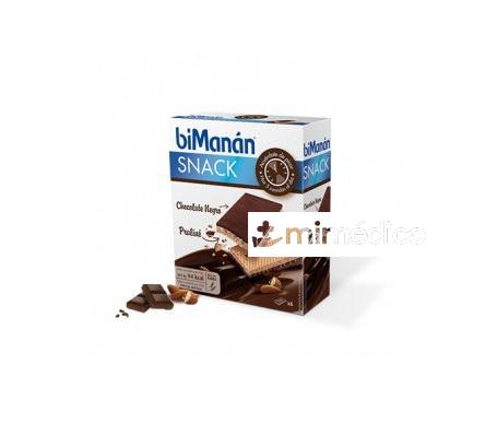 BIMANAN SNACK CHOCO NEGRO PRALINE 6 UDS