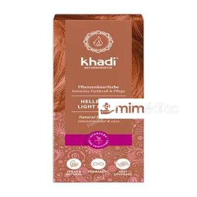 TINTE HERBAL COLOR CASTANO CLARO 100GR. KHADI