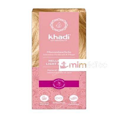 TINTE HERBAL COLOR RUBIO CLARO 100GR. KHADI