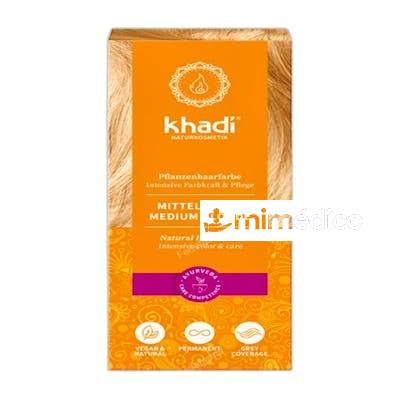 TINTE HERBAL COLOR RUBIO MEDIO 100GR. KHADI