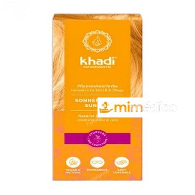 TINTE HERBAL COLOR AMANECER-MIEL (SUNRISE) 100GR. KHADI