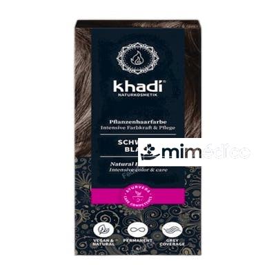 TINTE HERBAL COLOR NEGRO 100GR. KHADI