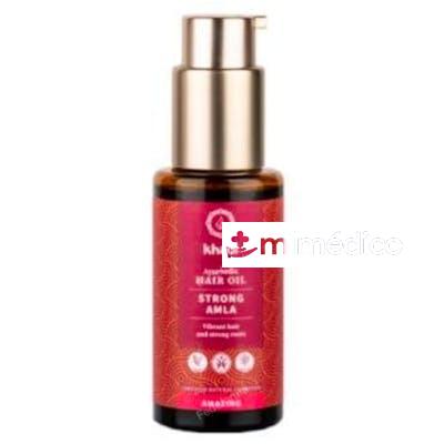 ACEITE CAPILAR AMLA FORTALECEDOR Y BRILLO 50ML. KHADI
