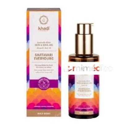 ACEITE ELIXIR AYURVEDA SHATAVARI ANTIEDAD 100ML. KHADI