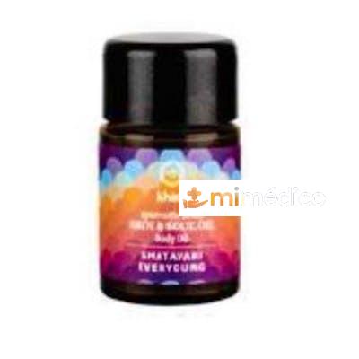 ACEITE ELIXIR AYURVEDA SHATAVARI ANTIEDAD 10ML. KHADI