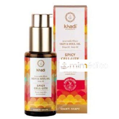 ACEITE ELIXIR AYURVEDA ANTICELULITIS 50ML. KHADI