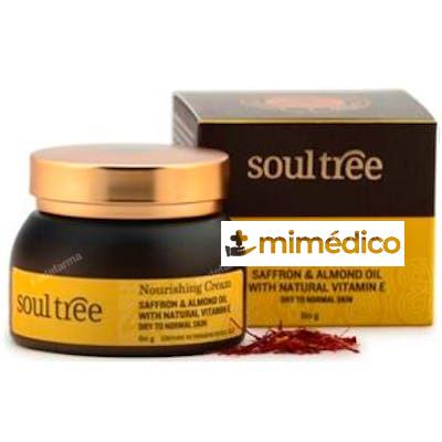 CREMA FACIAL NUTRITIVA CON AZAFRAN 60GR. SOULTREE
