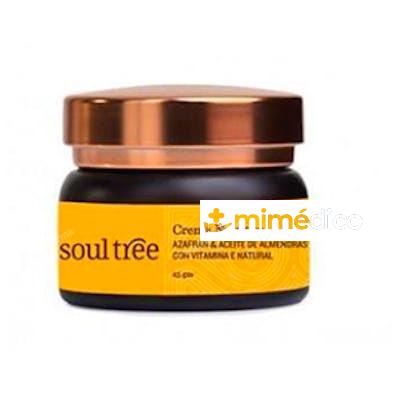 CREMA FACIAL NUTRITIVA  CON AZAFRAN 25GR. SOULTREE