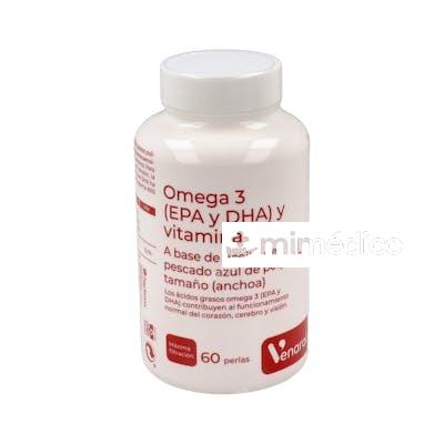 OMEGA 3 (EPA Y DHA) + VIT. E 60PERLAS HERBORA