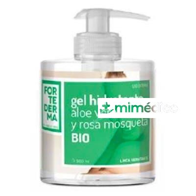 GEL HIDRATANTE ALOE VERA-ROSA MOSQUETA 500ML. BIO HERBORA