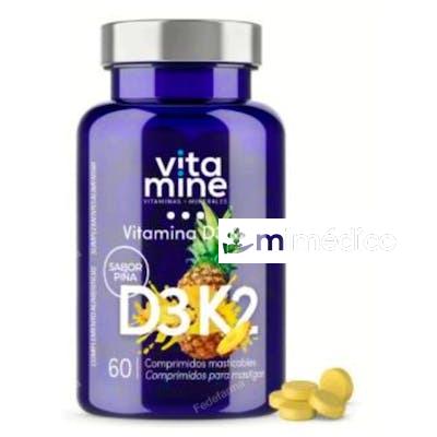 VITAMINE VITAMINA D3 + K2 60COMP. MAST. HERBORA