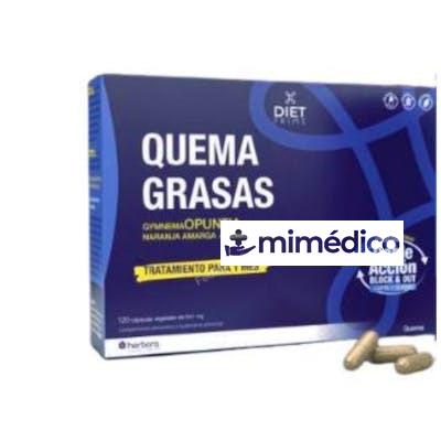 DIET PRIME  QUEMAGRASAS 120VCAPS. HERBORA