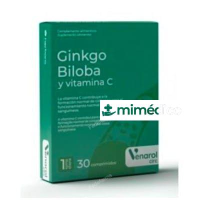 VENAROL GINKGO BILOBA+VIT. C 30COMP. HERBORA