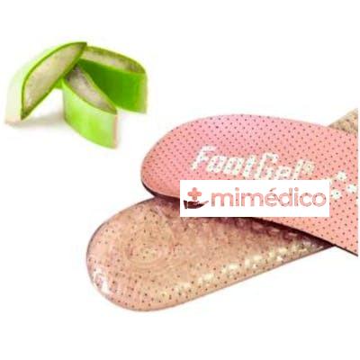 FOOTGEL PLANTILLAS GEL MUJER ALOE VERA TALLA 35-38 FOOTGEL