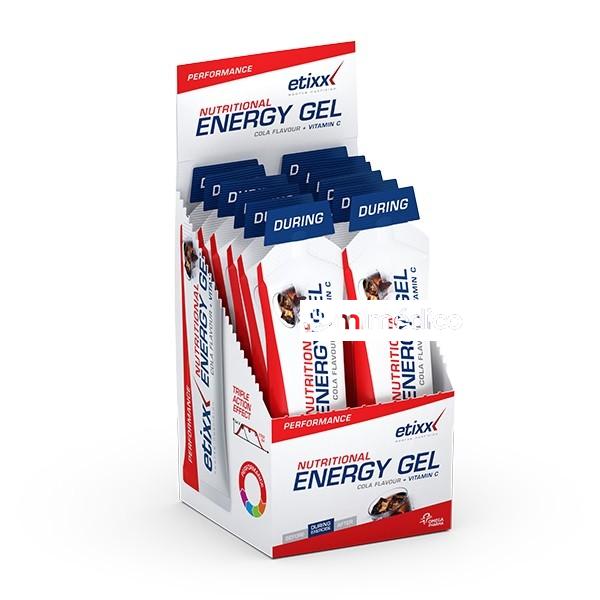 ETIXX NUTRITIONAL ENERGY GEL SABOR COLA 12UD