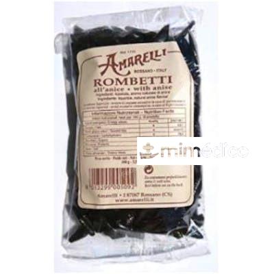 ROMBETTI REGALIZ CON ANIS BOLSA EXPO 10X100GR. AMARELLI