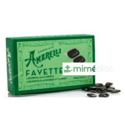 GREEN FAVETTE MENTA 12X100GR. AMARELLI