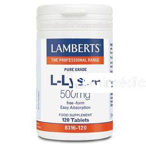 LISINA COMPRIMIDOS 500MG 120CO LAMBERTS