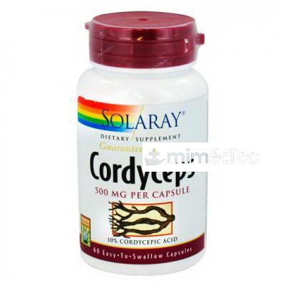 CORDICEPS 500MG 60CAP SOLARAY