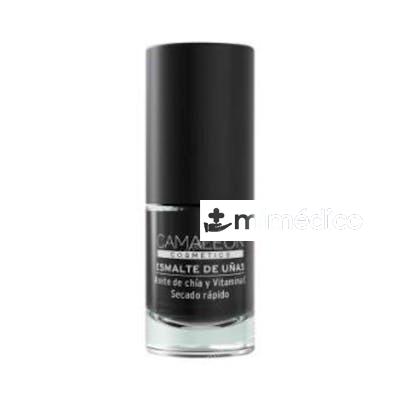 CAMALEON ESMALTE DE UÑAS NEGRO 6ML. CAMALEON COSMETICS