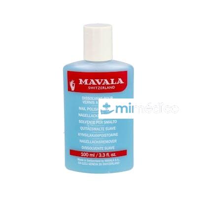MAVALA QUITAESMALTE SUAVE AZUL 100ML. MAVALA