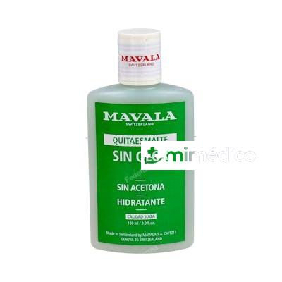 MAVALA QUITAESMALTE CRYSTAL SIN OLOR 100ML. MAVALA