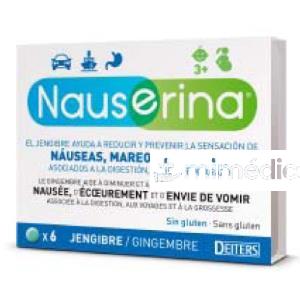 NAUSERINA 6 COMPRIMIDOS    DEITERS