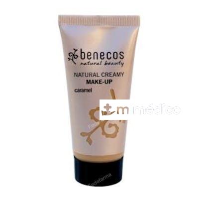 BASE DE MAQUILLAJE EN CREMA CARAMEL 30ML. BENECOS