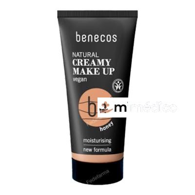 BASE DE MAQUILLAJE EN CREMA HONEY 30ML. BENECOS