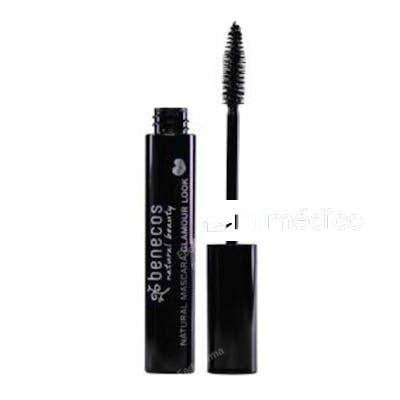 MASCARA LOOK GLAMOUR VEGANA NEGRA 8ML. BENECOS