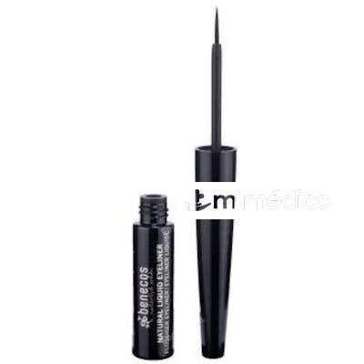 EYELINER - LAPIZ DE OJOS LIQUIDO NEGRO 3ML. BENECOS