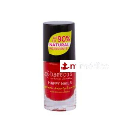 LACA DE UÑAS VINTAGE RED 5ML. VEGANO BENECOS