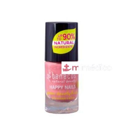 LACA DE UÑAS BUBBLE GUM 5ML. VEGANO BENECOS