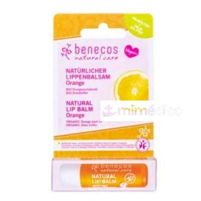 BALSAMO LABIAL VEGANO NARANJA 4,8GR. BENECOS