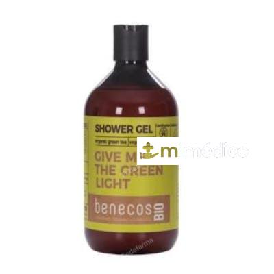 GEL DE BAÑO TE VERDE 500ML.  BIO VEGANO BENECOS