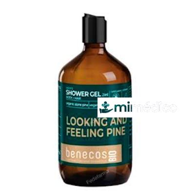 GEL DE BAÑO 2EN 1 PINO SUIZO 500ML. BIO VEGANO BENECOS