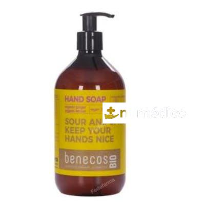 JABON DE MANOS JENGIBRE Y LIMON 500ML. BIO VEGANO BENECOS