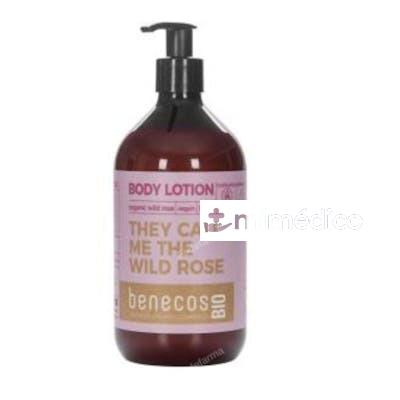 LOCION CORPORAL ROSA MOSQUETA 500ML. BIO VEGANO BENECOS