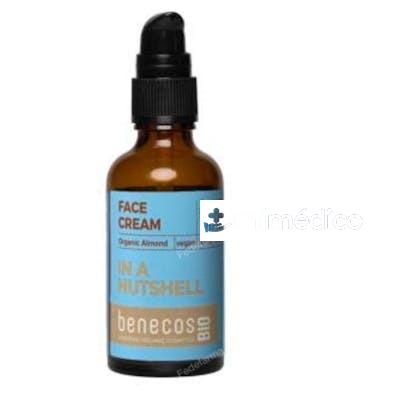 CREMA FACIAL PIEL SENSIBLE ALMENDRA 50ML BIO VEGAN BENECOS